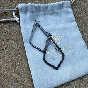 Kendra Scott Sophee Drop Earrings in Gunmetal